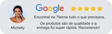 Encontrei na 7farma tudo o que precisava. Os produtos são de qualidade e a entrega foi super rápida. Recomendo!
